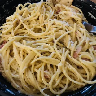 Chicken carbonara