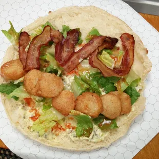 BACON SCALLOP WRAP!