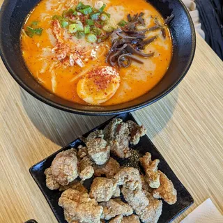 Spicy tonkotsu Ramen