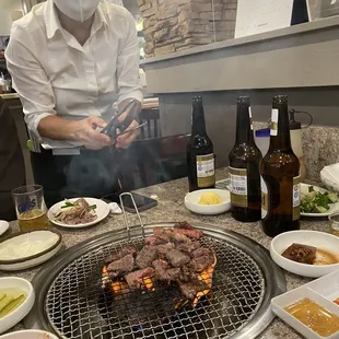 Very little beef