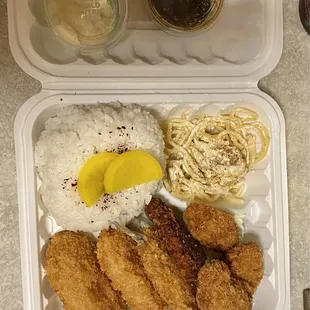 Mixed Fried Bento