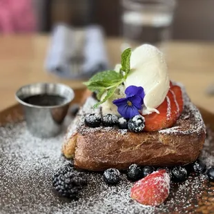 Really custardy French toast
