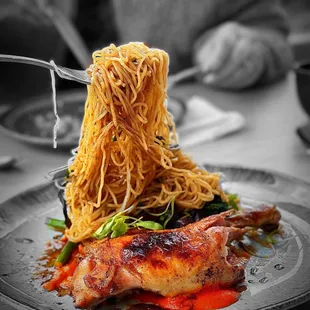 Chicken noodle @whaevaeats