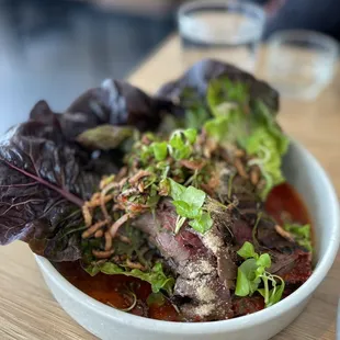 Crying skirt steak