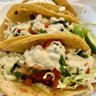 Fish tacos on taco tuesday!