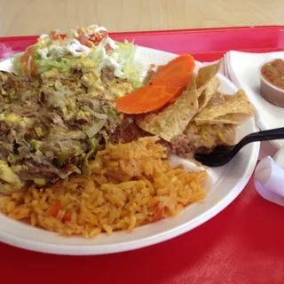 Machaca & Egg Plate