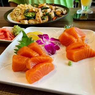 sushi and sashimi, sashimi, food, sushi