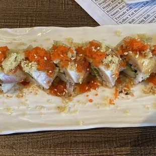 Spicy crazy roll.
