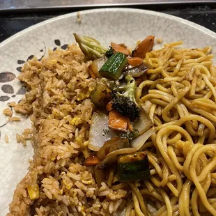 This was my plate before chicken