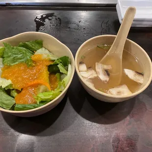 Soup &amp; salad