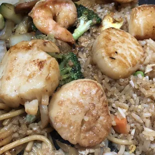 Hibachi Scallops