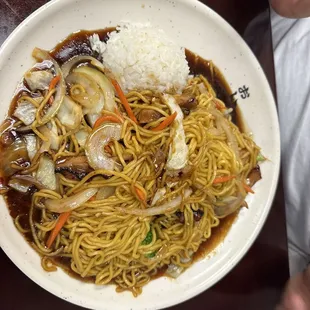 Chicken Yakisoba