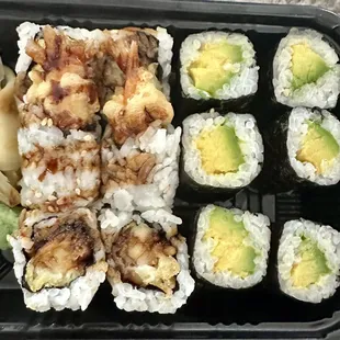 Two maki roll lunch