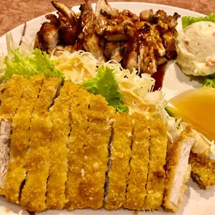 a plate of food