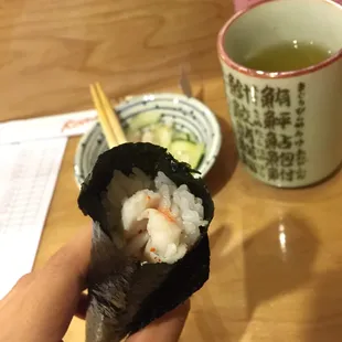 Shrimp Hand Roll