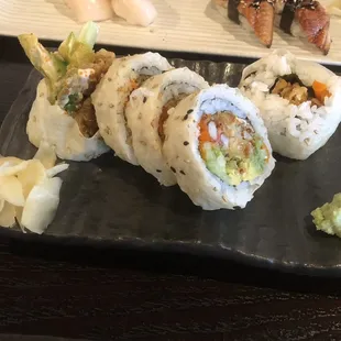 Soft shell crab roll