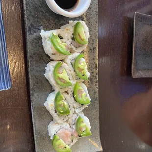 Eel Roll Caterpillar Roll