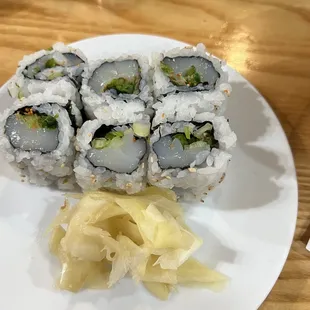 Scallop roll