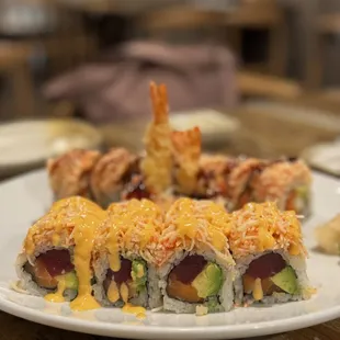 This roll has much to be desired. I was hungry so I ate it anyway.  Lacked a lot of flavor.