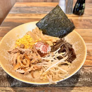 Teriyaki pork ramen