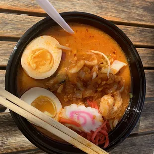 Seafood Ramen!!! Good place to eat!