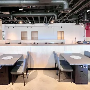 interior, sushi and sashimi