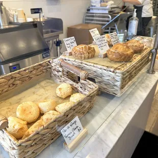 Brazilians cheese bread and empadas