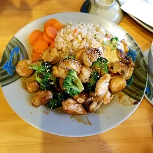 Chicken &amp; scallop combo