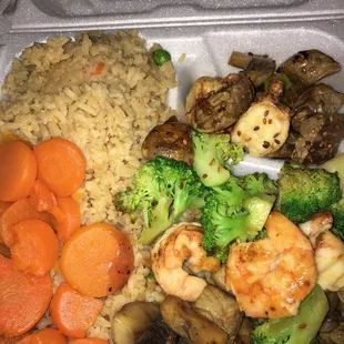 Steak and Shrimp combo