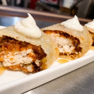 Chicken and Waffles Sushi