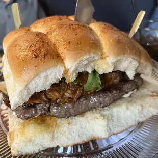 Cake Stand Chicken Sliders