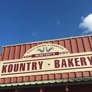 the front of the building