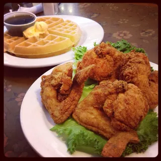 Fried Chicken & Waffle Plate