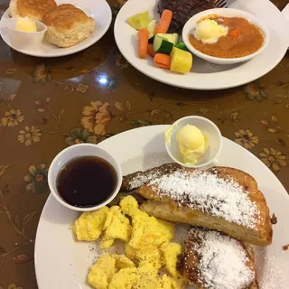 Stuffed French Toast Combo