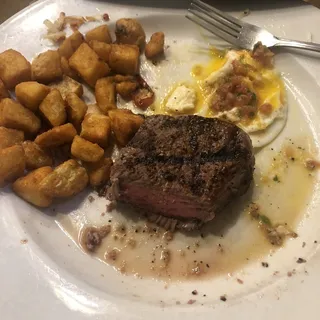 Top Sirloin Steak & Eggs