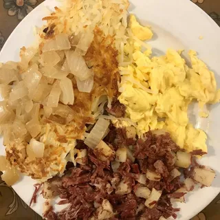 Korned Beef Hash & Eggs