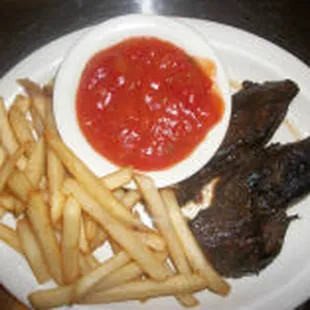 a plate of food