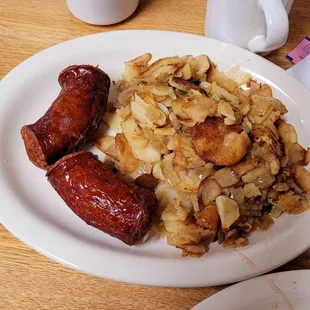 Delicious smoked sausage