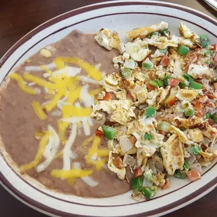 Like my food spicy so a bit disappointed in that aspect. Huevos Mexicana was good, hot from jalapeno but not much flavor.