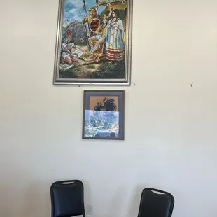 King Lamoni &amp; Ammon. Nice picture