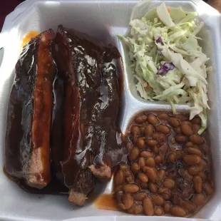 Go to Kountry Q for the best ribs and brisket on the planet