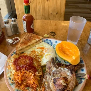 Hungryman breakfast. Food is still yummy as ever! Still the breakfast joint on island! :)