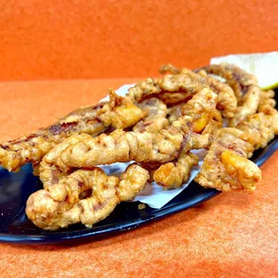 Squid legs side