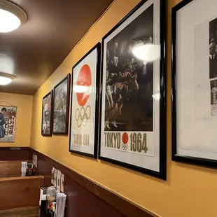 Posters and photos from the 60&apos;s. Very cool.
