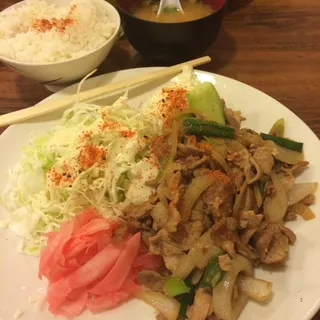 Pork Shoga (ginger) Yaki T