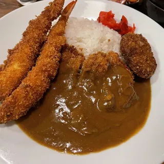 Chicken Mix Curry Rice