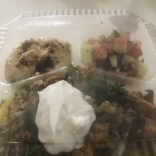 Cauliflower Shawarma Plate