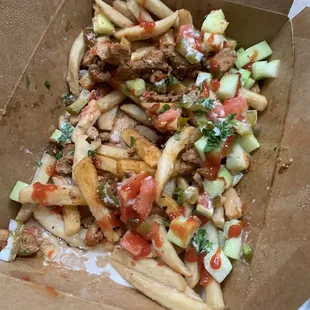 Chicken Shawarma Fries