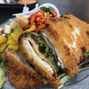 Gomadare Chicken Salad