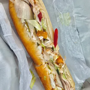 Smoked Turkey Hoagie